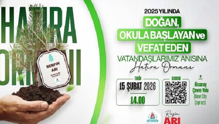 Nevşehir Belediyesi’nin Ağaçlandırma Seferberliği Sürüyor