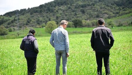 Büyükşehir’in Toprakla Buluşan Tohumları Yeşerdi